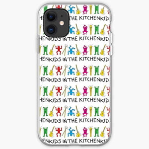Kids in the Kitchen phone case. Official merchandise available to buy from Redbubble.