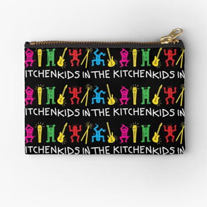 Kids in the Kitchen zippered purse. Official merchandise available to buy from Redbubble.